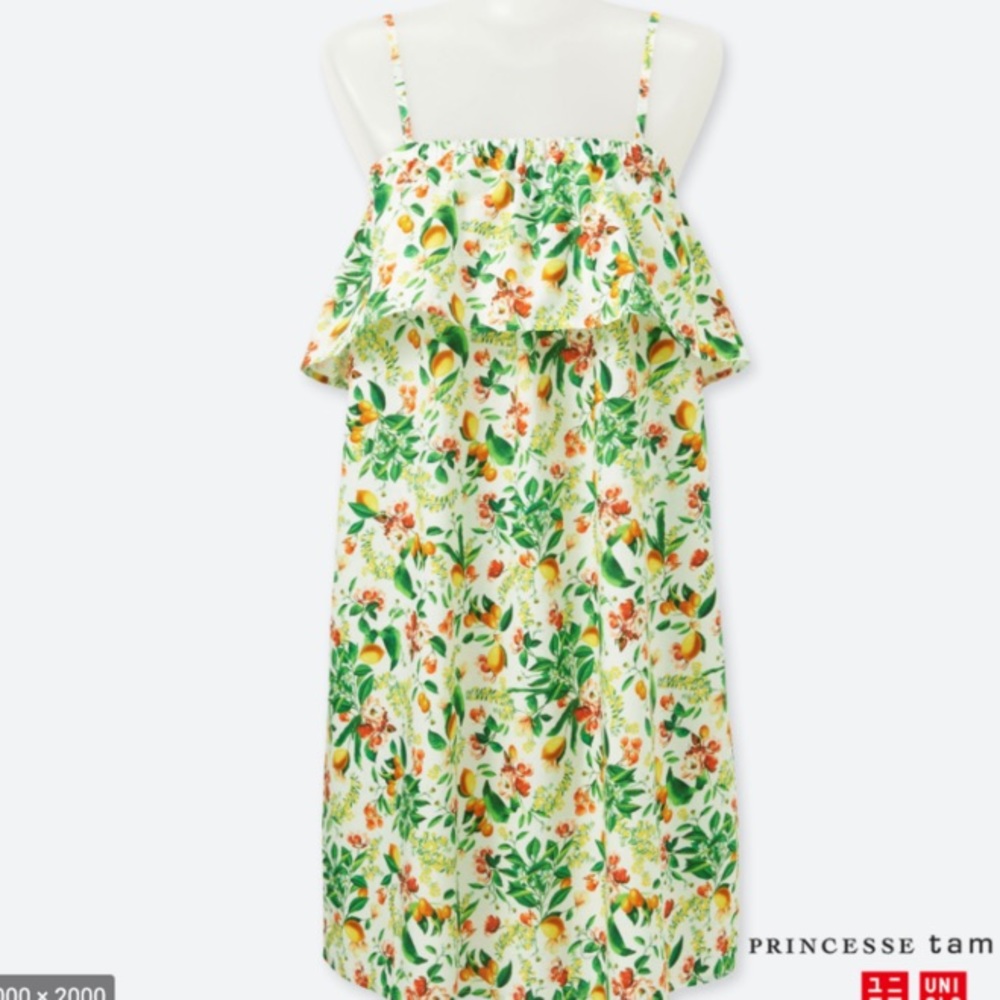 Uniqlo Floral dress/coverup
